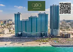SEA &amp; CITY VIEW TWO BEDROOM APARTMENT IS AVAILABLE FOR SALE IN AJMAN CORNICHE RESIDENCE, AJMAN!