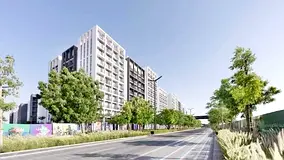 Luxury 2bhk 3washroom with balcony waldrop in side al jada Sharjah