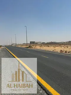 For sale: Residential plot of land in Sharjah, Al Matraq area, on Khorfakkan Road. Very special loca