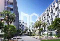 Modern life without cars on the promenade