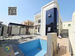 Enjoy the luxury of a luxurious villa for sale in Al Rawda 3, Ajman, 5 rooms with pool, freehold and