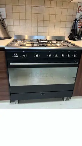 Smeg Gas Combination Cooking Range Top Gas Oven Electric 90x60cm