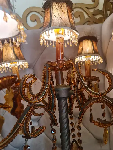 Side table chandelier