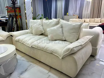 Cozy  Stylish Cream Sofa for Sale