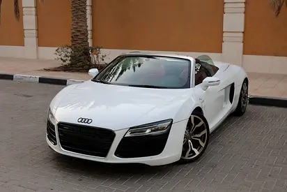 (2016) AUDI- R8 SPYDER -45000KM-GCC SPECS- PERFECT CONDITION