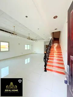 STAR OFFER   …..  CENTRAL AC 3 B H K VILLA  …. Rent only 90K with All Master Bedrooms + Maids Ro