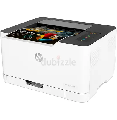 HP Color Laser 150a A4 Colour Laser Printer, 4ZB94A – White