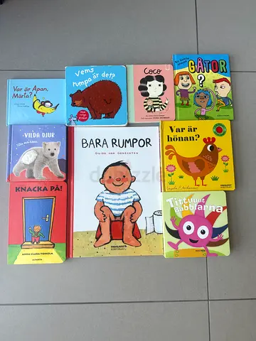 Books is Swedish for babies