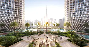 Burj Khalifa View I High Floor I Canal View
