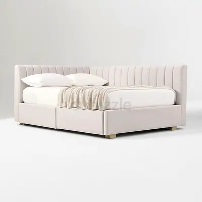 Elegant Modern Bed with Storage