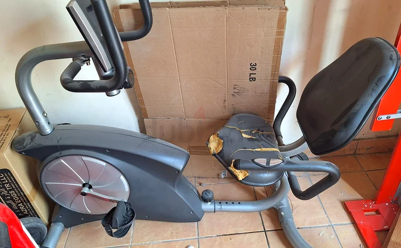 Exercise Bicycle with Seat Back-Rest dubizzle