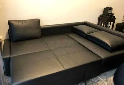 L shape sofa bed with storage