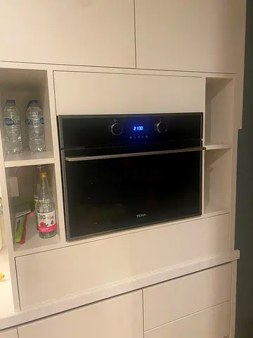 Teka built in microwave black 60cm dual combi