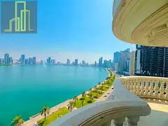 Sea View // Chiller free  4bedroom apartment with  gym, swimming pool with covered parking in Just 1