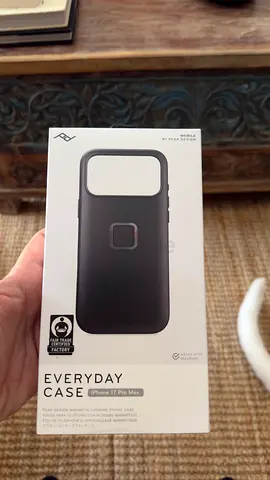 Peak Design Everyday Case for iPhone 17 Pro Max - Sealed Lifetime Warranty