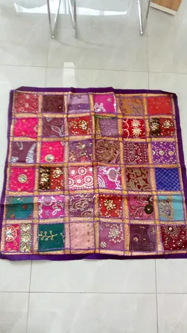 Vibrant Handcrafted Patchwork Quilt for Sale