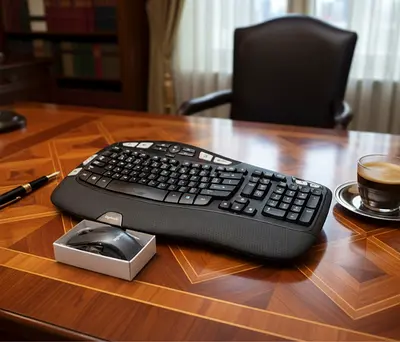 LOGITECH COMFORT WAVE MK550 COMBO KEYBOARD