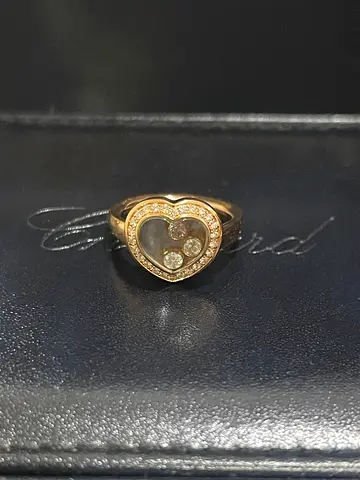 Chopard , Happy Diamonds Icons Ring , Rose Gold