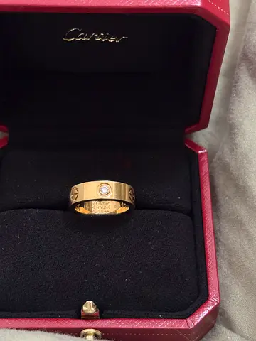 Cartier Ring with diamond