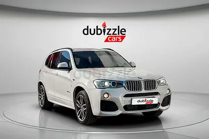 AED 1260/month | 2016 BMW X3  | GCC Specs | Ref#375993