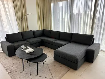 IKEA-Kivik U-shaped Luxury Sofa Six seater like new.