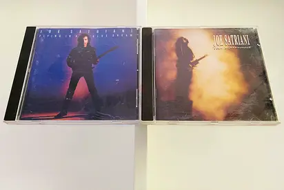 2 Joe Satriani Music CD’s