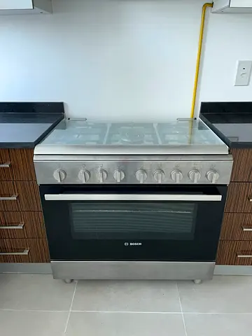 Bosch Gas hub 90x60cm stove freestanding