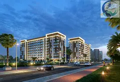Near Dubai Miracle Garden || 10/40/50 Payment Plan || Retail &amp; Cafés On-Site || Resort- Style L