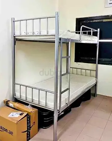 Stylish Silver Bunk Bed - Perfect for Kids Rooms!
