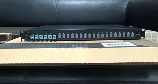 Fibre Patch Pannel with Pigtales  Splicing Tray