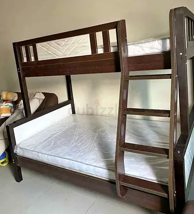 Sturdy Wooden Bunk Bed for Kids - Space Saving Solution