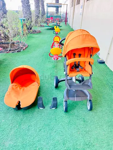 Stokke Stroller with Bassinet  Adapter