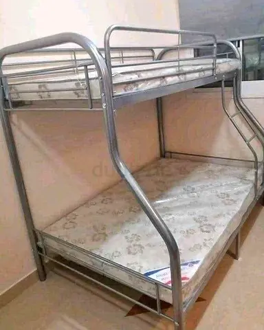 Sturdy Bunk Bed with Comfortable Mattresses