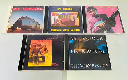 5 Ry Cooder Music CD’s