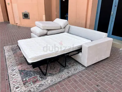 Perfect Condition West Elm L Shape Sofa bed with storage