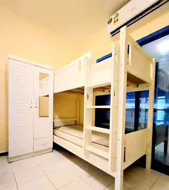 Excellent bedspace opposite Sahara centre, drinking water included