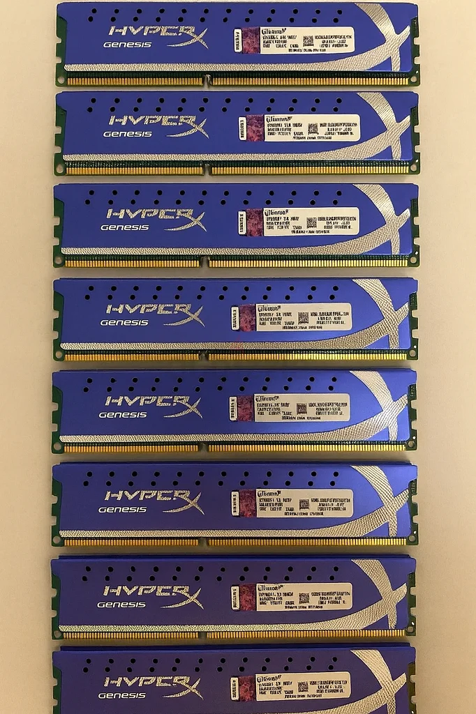 HyperX Blu Kingston 64GB (8 x 8GB) DDR3 1600 Desktop Memory