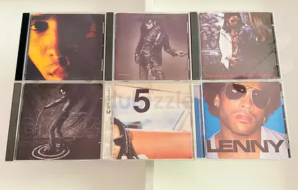 6 Lenny Kravitz Music CD’s