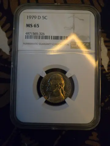 Rare 1979 D Jefferson Nickel - MS 65 Grade