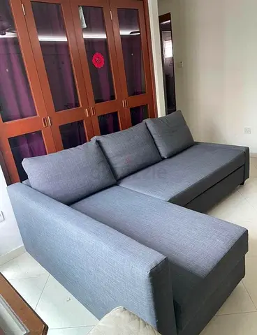IKEA l shape sofa bed