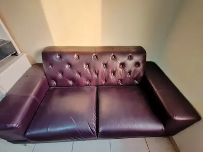Urgent sals: 5 seater Leather sofa for urgent sale - 449