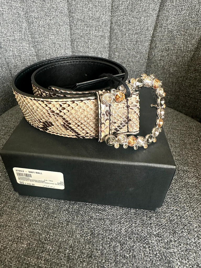 Kate Cate real python belt size 70 | dubizzle Dubai