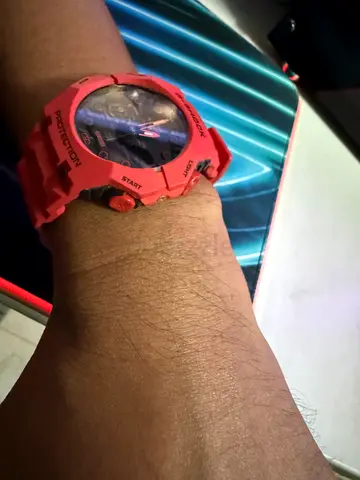 CASIO GSCHOCK GA B007 RED