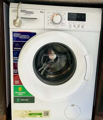 Super general washing machine 6 kg