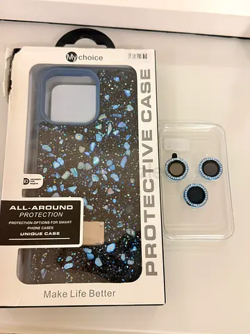 Stylish Protection: Unique Mobile Case with Lens Protectors for iPhone 14 Pro Max