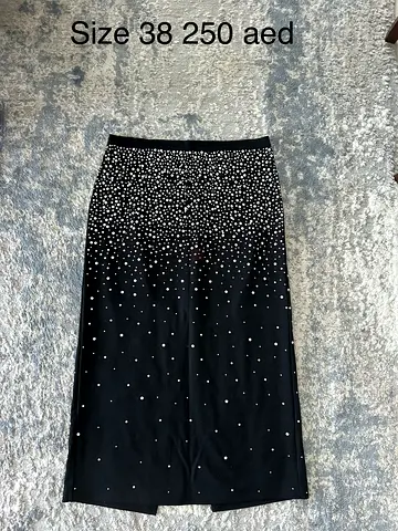 Mango skirt with stones size 38