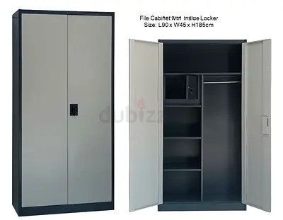 Metal filling cabinet
