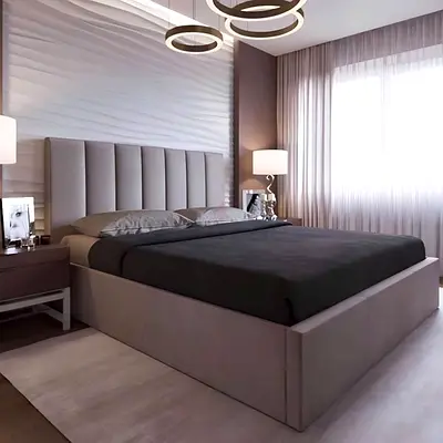 Luxuriate comfortable 180*200 king size bed