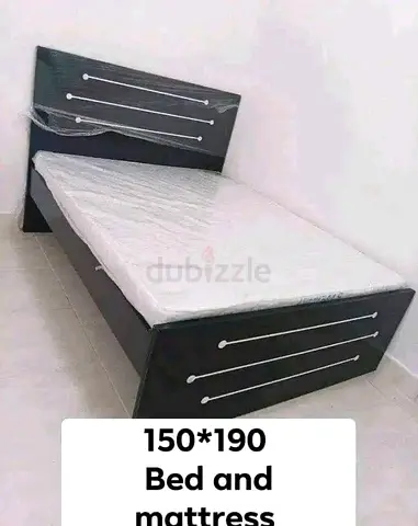 Comfortable Bed with Mattress for Sale