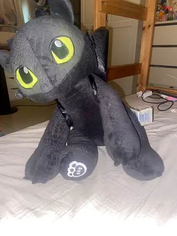 Build a bear Adorable Toothless Plush Toy - Perfect for Any Dragon Lover!